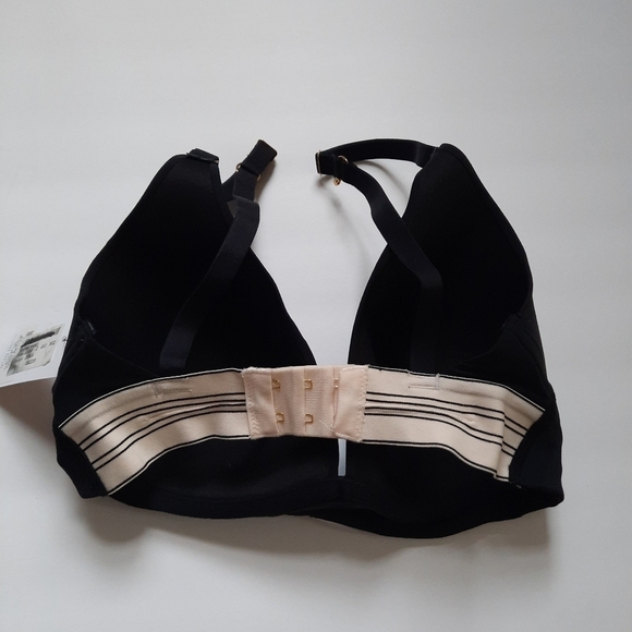 NWT Lively All-Day Plunge Wireless bra Jet Black Style #45540 Size 32DDD - Picture 6 of 11